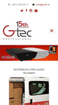 Mobile Screenshot of g-tec.sk